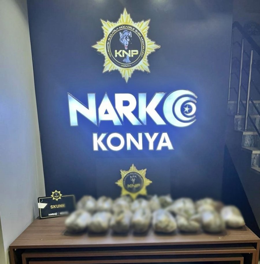 Konya Polisinden Narkotik Operasyonu: 7 Gözaltı