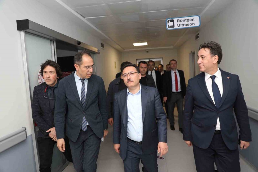 Vali Çiçek, Develi Dr. Ekrem Karakaya Devlet Hastanesi’ne Çalışma Ziyareti