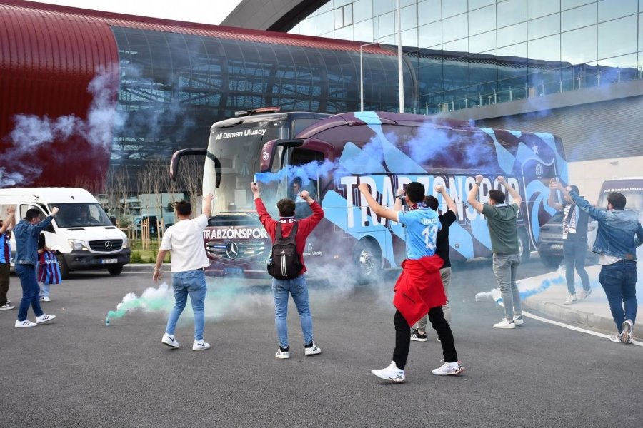 Trabzonspor, Kayseri’ye Geldi