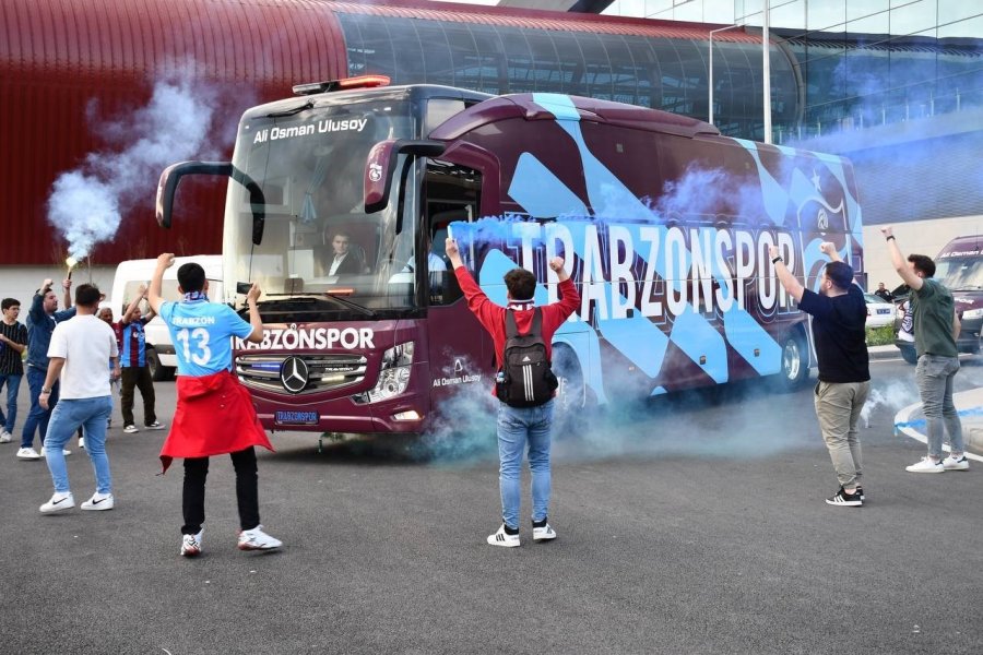 Trabzonspor, Kayseri’ye Geldi