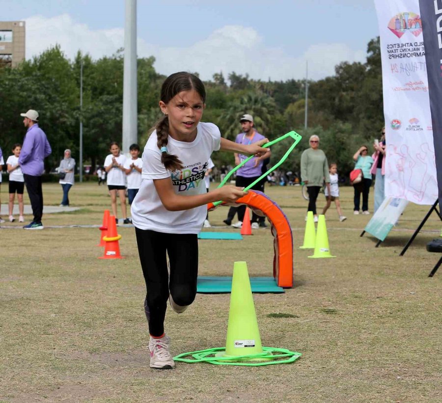 ’çocuk Atletizm Şenliği’ Antalya’da Yapıldı