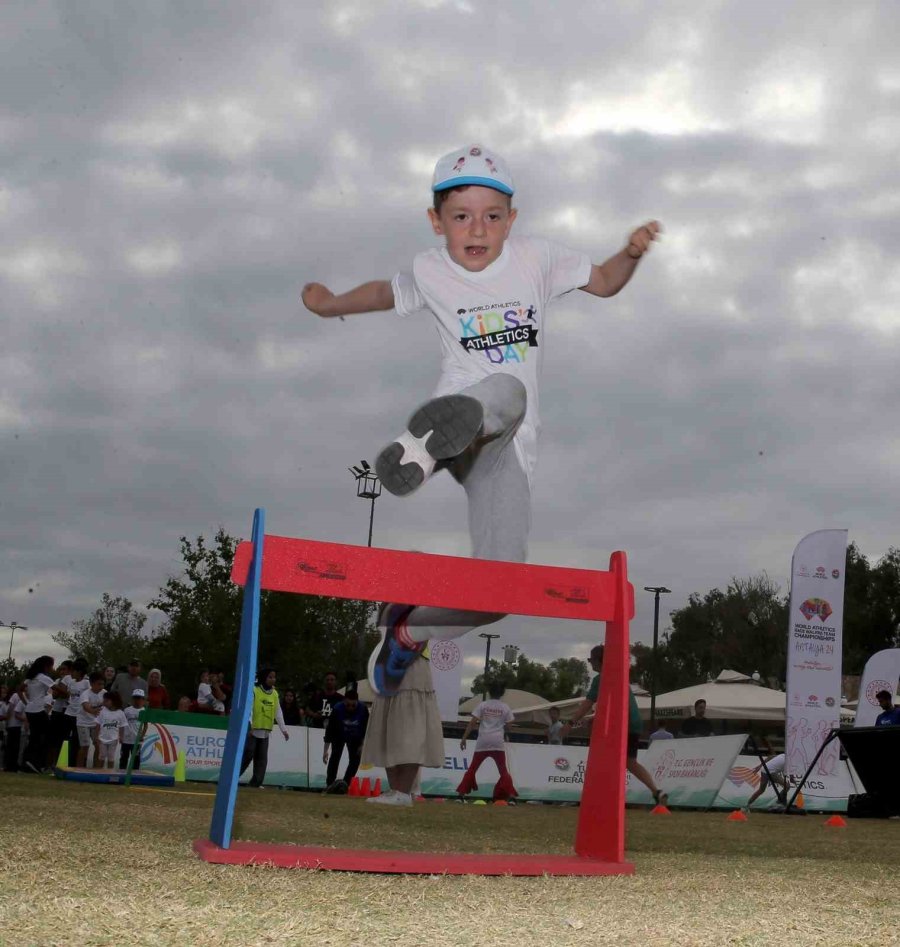 ’çocuk Atletizm Şenliği’ Antalya’da Yapıldı
