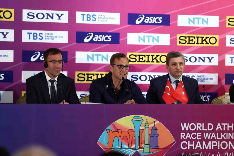 Dünya Yürüyüş Şampiyonası’nın Basın Toplantısı Yapıldı