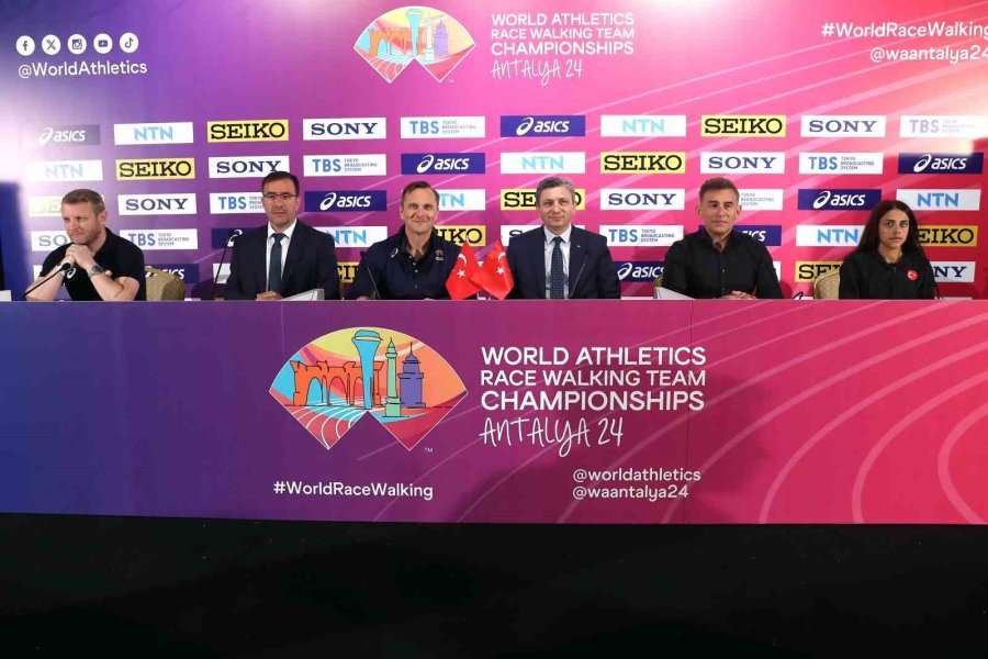 Dünya Yürüyüş Şampiyonası’nın Basın Toplantısı Yapıldı