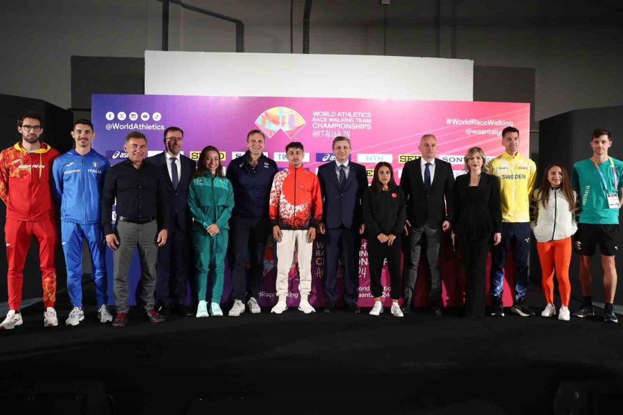 Dünya Yürüyüş Şampiyonası’nın Basın Toplantısı Yapıldı