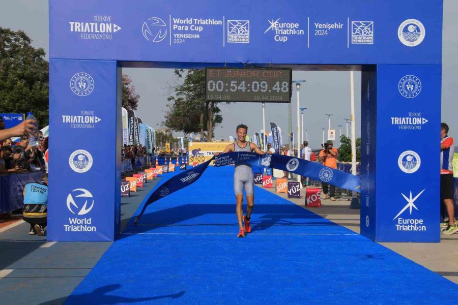 Mersin’de Avrupa Triatlon Genç Kadınlar Ve Genç Erkekler Kupası Yapıldı