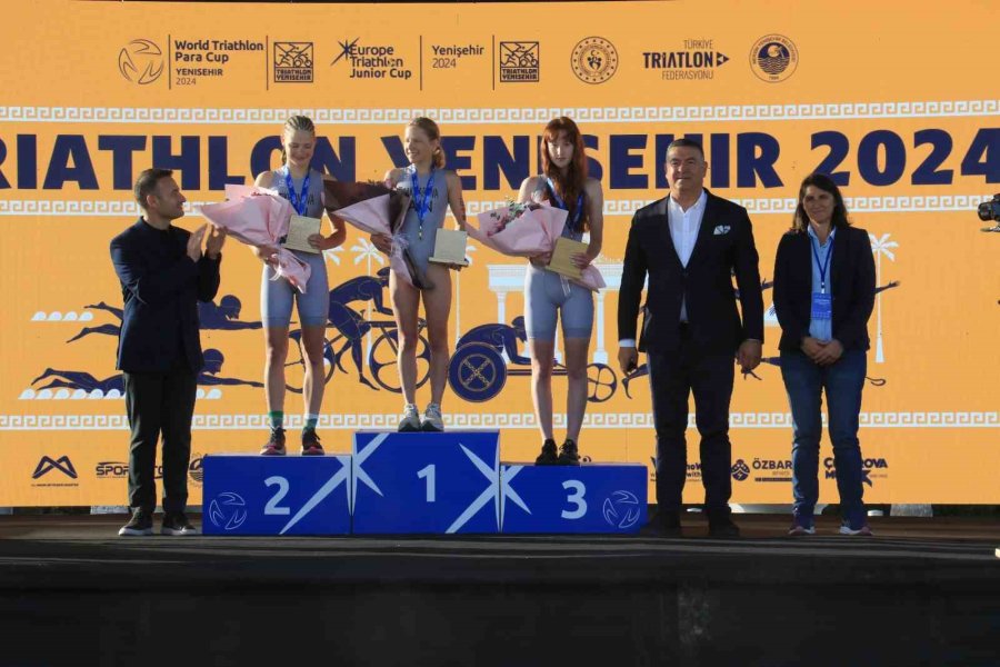 Mersin’de Avrupa Triatlon Genç Kadınlar Ve Genç Erkekler Kupası Yapıldı
