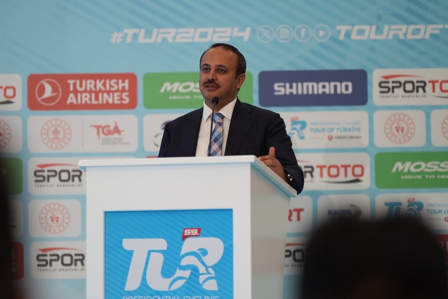 59. Cumhurbaşkanlığı Bisiklet Turu Basın Toplantısı Antalya’da Düzenlendi