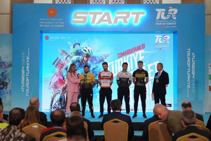 59. Cumhurbaşkanlığı Bisiklet Turu Basın Toplantısı Antalya’da Düzenlendi