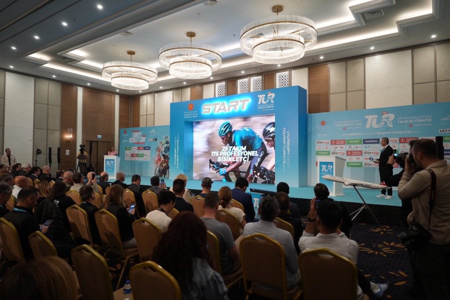 59. Cumhurbaşkanlığı Bisiklet Turu Basın Toplantısı Antalya’da Düzenlendi