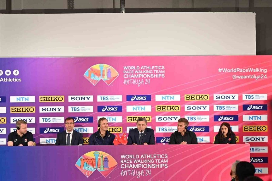 Dünya Takımlar Yürüyüş Şampiyonası’nın Basın Lansmanı Yapıldı