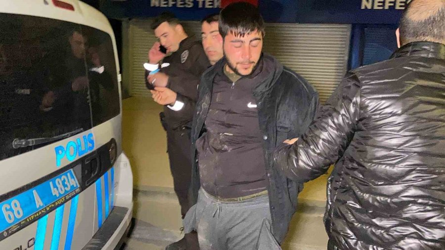 Aksaray’da Nefes Kesen Polis-hırsız Kovalamacası Kamerada
