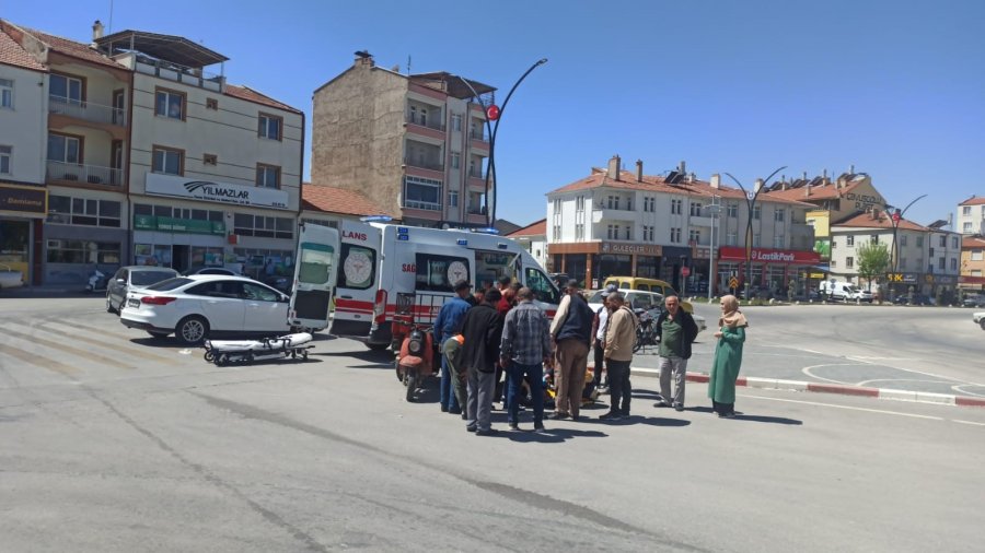 Karaman’da Üç Tekerlekli Motosiklet Devrildi: 1 Yaralı