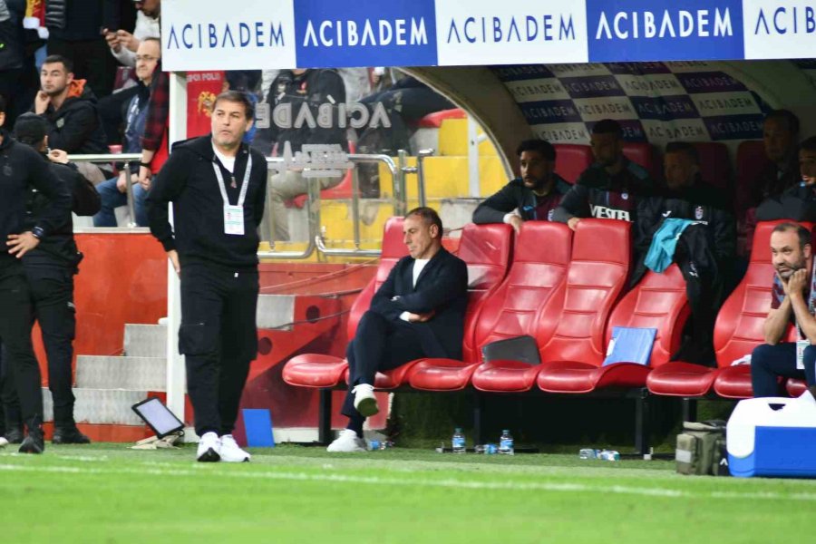 Trendyol Süper Lig: Kayserispor: 0 - Trabzonspor: 1 (ilk Yarı)