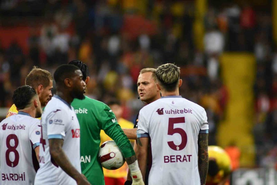 Trendyol Süper Lig: Kayserispor: 0 - Trabzonspor: 1 (ilk Yarı)