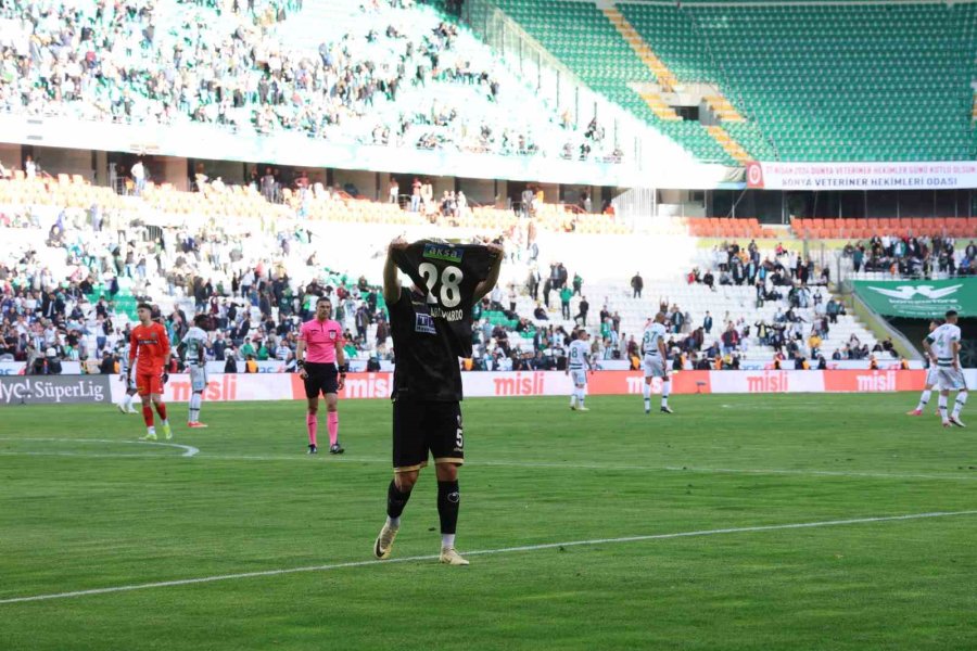 Trendyol Süper Lig: Konyaspor: 0 - Corendon Alanyaspor: 2 (maç Sonucu)