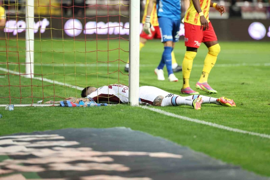 Trendyol Süper Lig: Kayserispor: 1 - Trabzonspor: 2 (maç Sonucu)