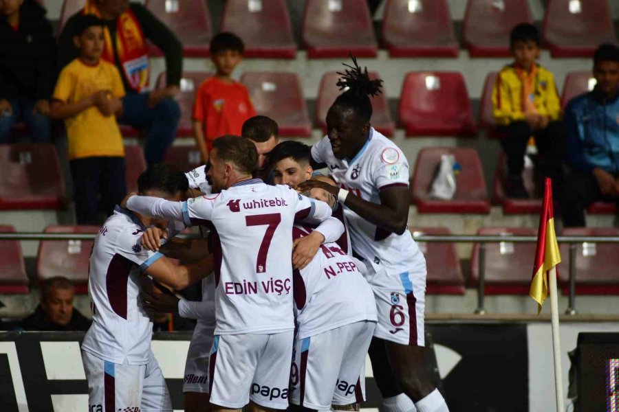 Trendyol Süper Lig: Kayserispor: 1 - Trabzonspor: 2 (maç Sonucu)