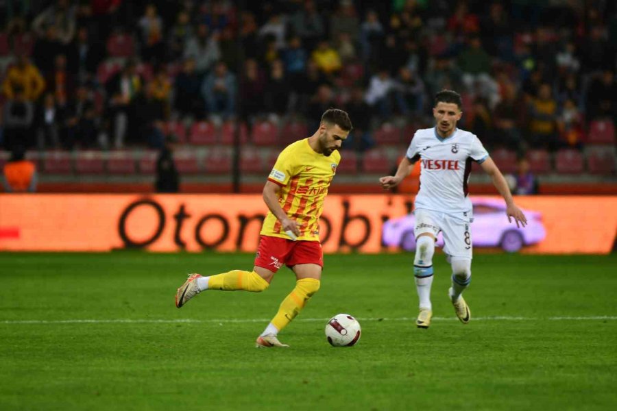 Trendyol Süper Lig: Kayserispor: 1 - Trabzonspor: 2 (maç Sonucu)