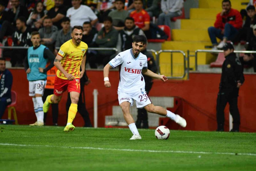 Trendyol Süper Lig: Kayserispor: 1 - Trabzonspor: 2 (maç Sonucu)