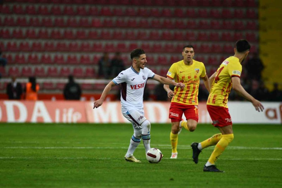 Trendyol Süper Lig: Kayserispor: 1 - Trabzonspor: 2 (maç Sonucu)