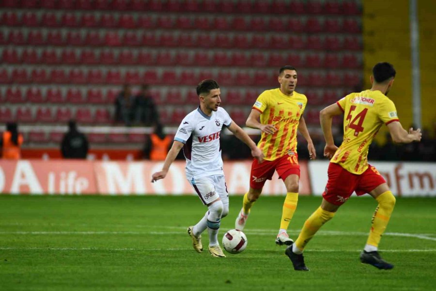 Trendyol Süper Lig: Kayserispor: 1 - Trabzonspor: 2 (maç Sonucu)