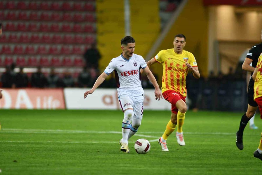 Trendyol Süper Lig: Kayserispor: 1 - Trabzonspor: 2 (maç Sonucu)