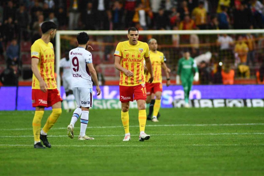 Trendyol Süper Lig: Kayserispor: 1 - Trabzonspor: 2 (maç Sonucu)