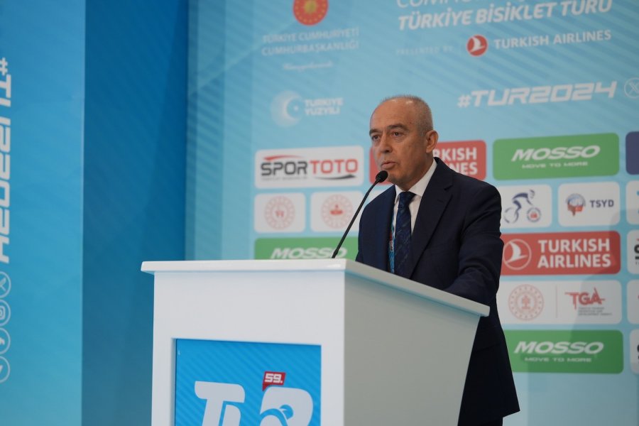 59. Cumhurbaşkanlığı Bisiklet Turu Basın Toplantısı Antalya’da Düzenlendi