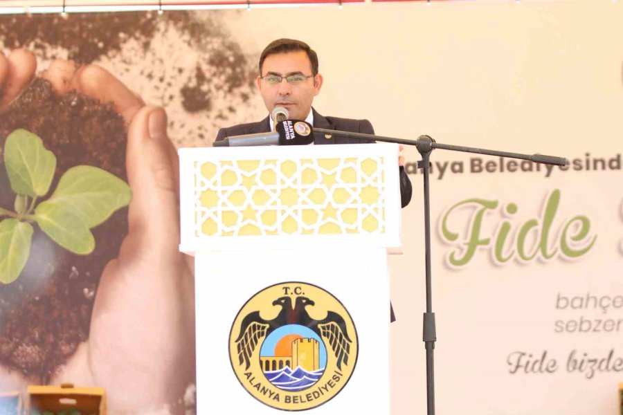 Alanya Belediyesi’nden Kırsal Mahallelere 311 Bin Fide Desteği