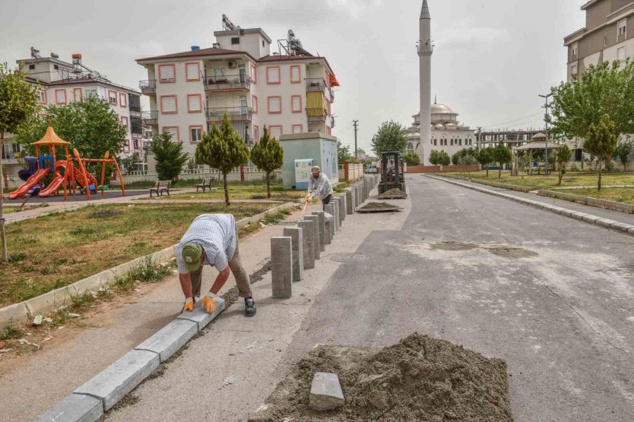 Kepez’den 4 Mahalleye Konforlu Yaya Yolu