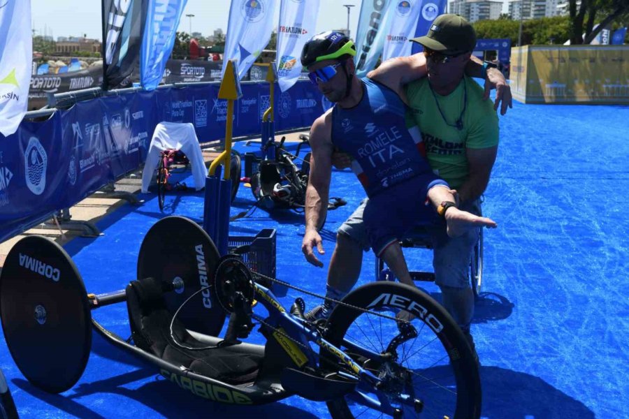 Dünya Paratriatlon Kupası’nda Tarih Yazıldı