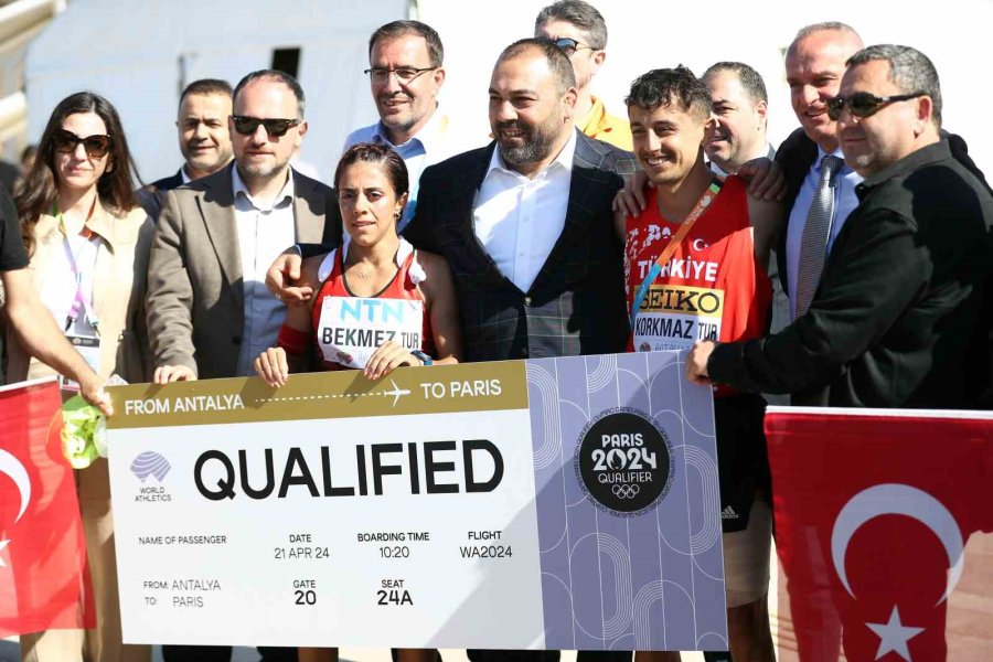 Milli Atletler, Karışık Bayrak Maraton Yarışında Paris 2024’e Kota Aldı