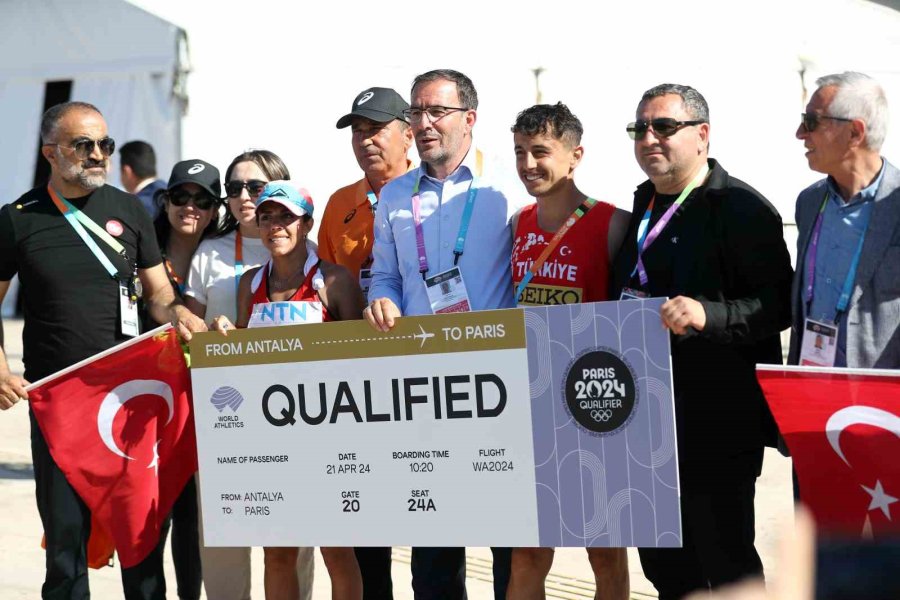 Milli Atletler, Karışık Bayrak Maraton Yarışında Paris 2024’e Kota Aldı