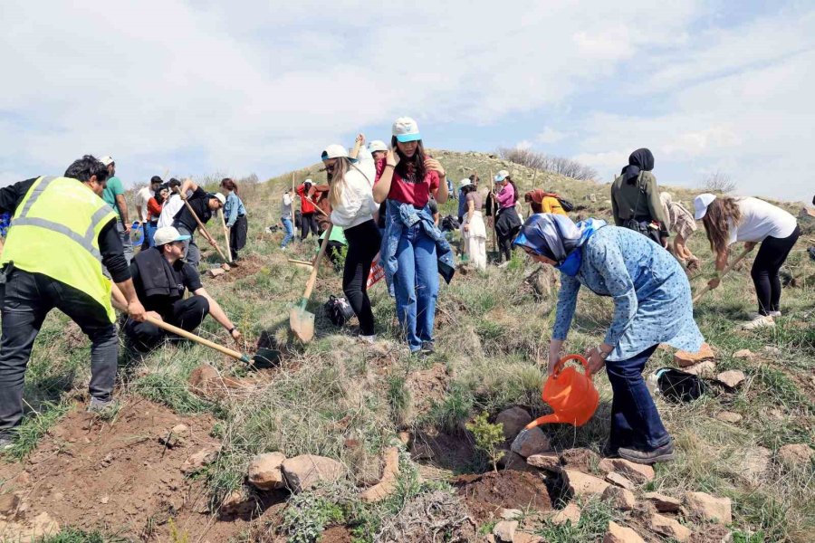 Başkan Yalçın: "bu Ağaçlar Hepimizin Sadakası"