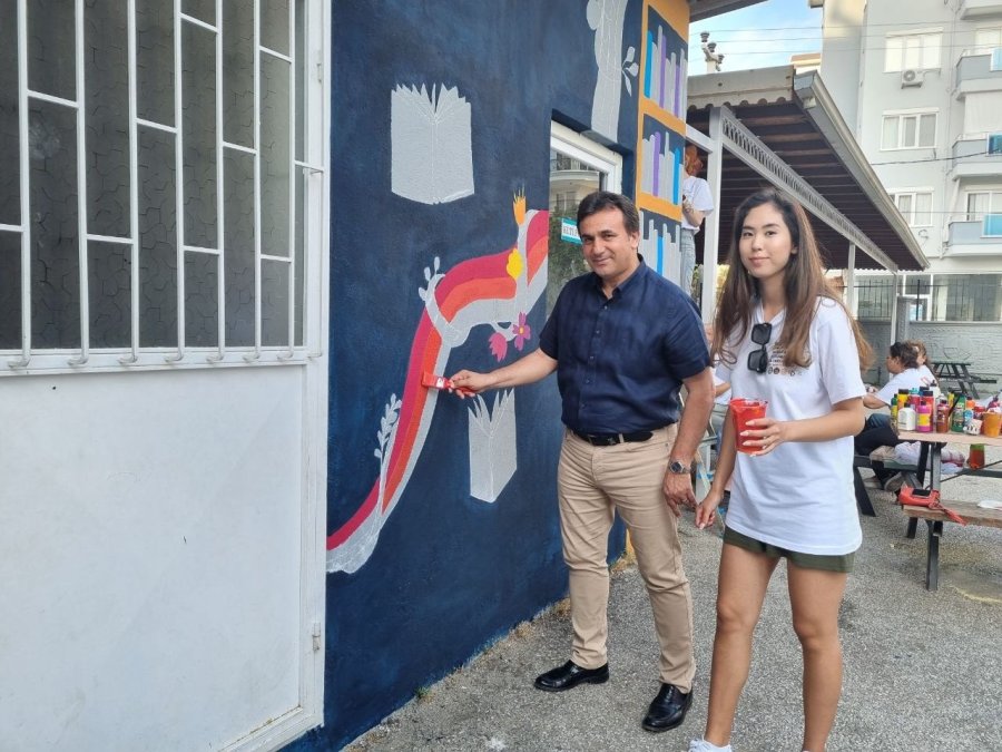 Okul Duvarları Sanatla Buluştu