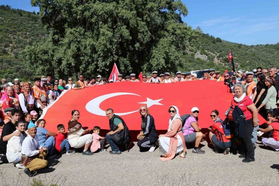 Kaş’ta Likya Su Yolu Yürüyüşü Ve Patara Yörük Göçü Düzenlendi
