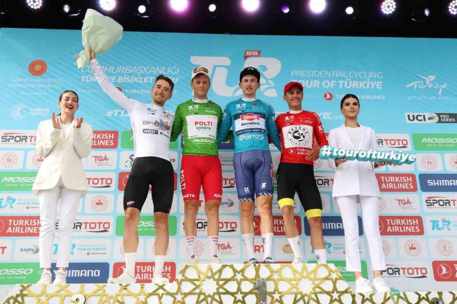 59. Cumhurbaşkanlığı Türkiye Bisiklet Turu’nun Kemer-kaş Etabını Max Kanter Kazandı