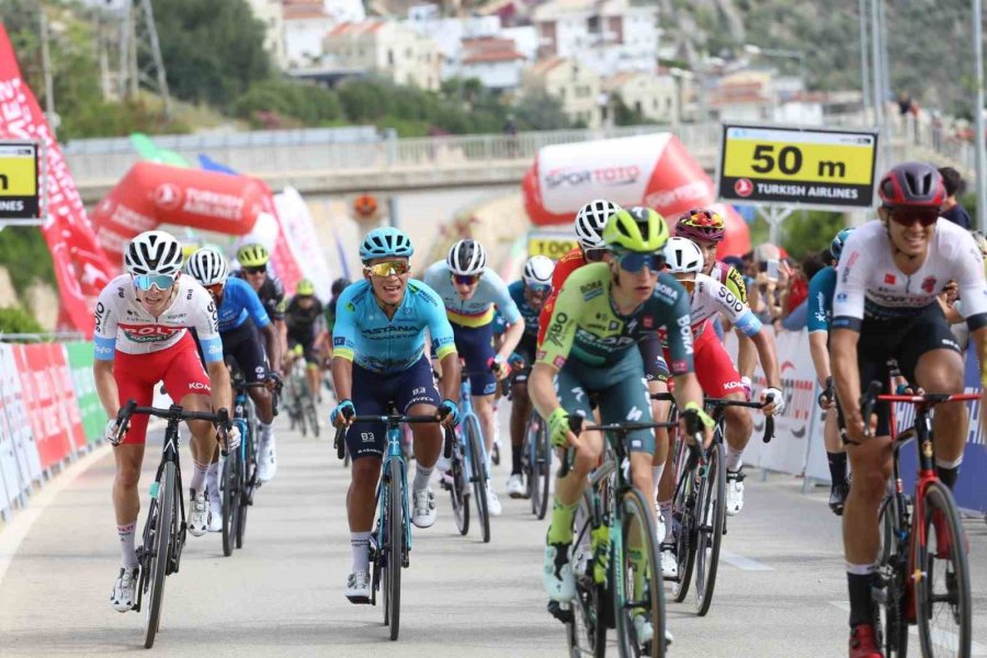 59. Cumhurbaşkanlığı Türkiye Bisiklet Turu’nun Kemer-kaş Etabını Max Kanter Kazandı