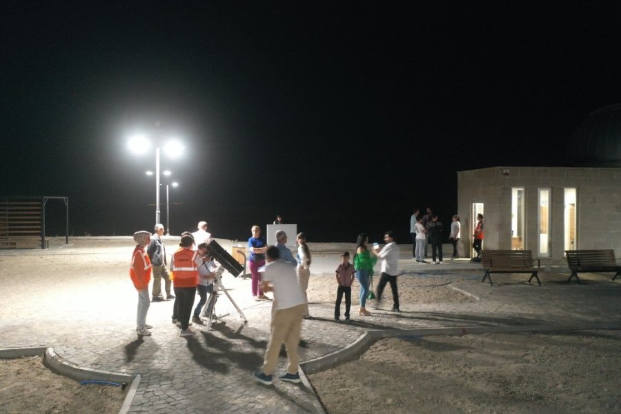 Kayserililer, Gök Gözlem Evi İle Uzayın Derinliklerine Yolculuk Yaptı