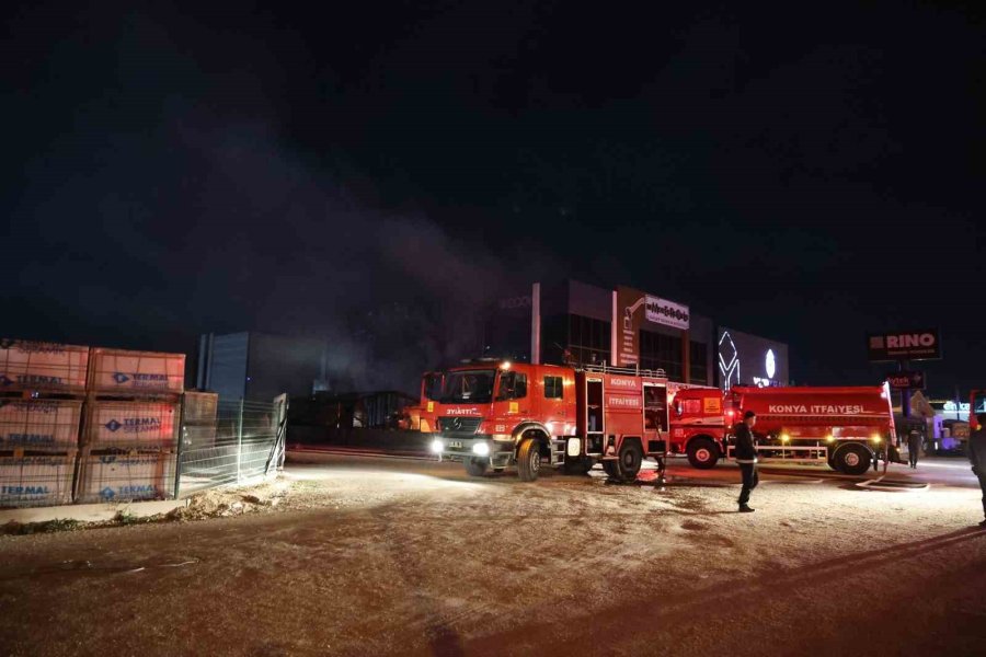 Ahşap Ürünleri Üreten Fabrikada Yangın