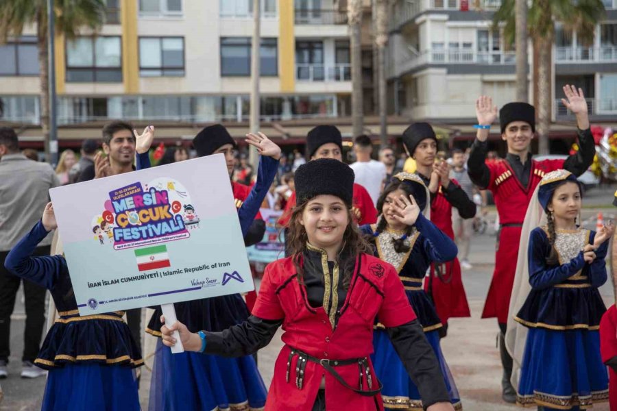 Büyükşehir ’dünya Çocuklarını’ Mersin’de Buluşturdu