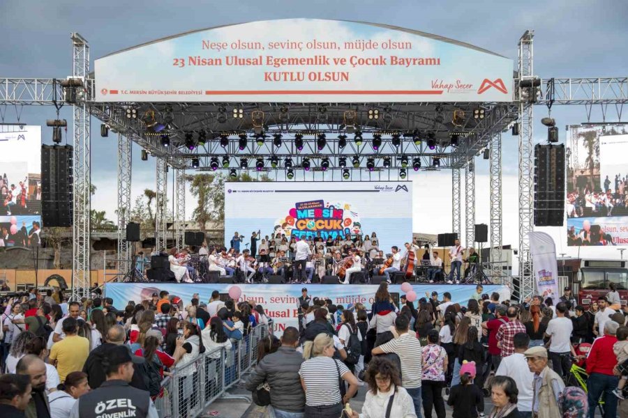 Büyükşehir ’dünya Çocuklarını’ Mersin’de Buluşturdu