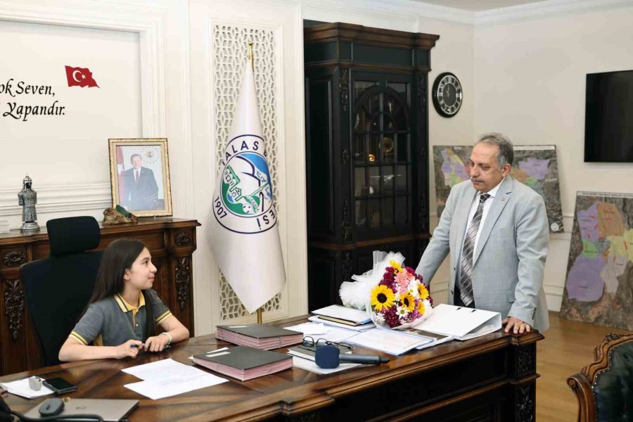 Başkan Yalçın’a 23 Nisan Ziyareti