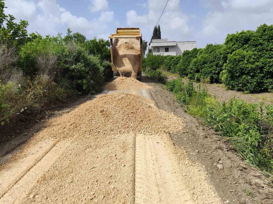 Tarsus Belediyesince Yenice Mahallesi’nde Yol Bakım Çalışması Yapıldı