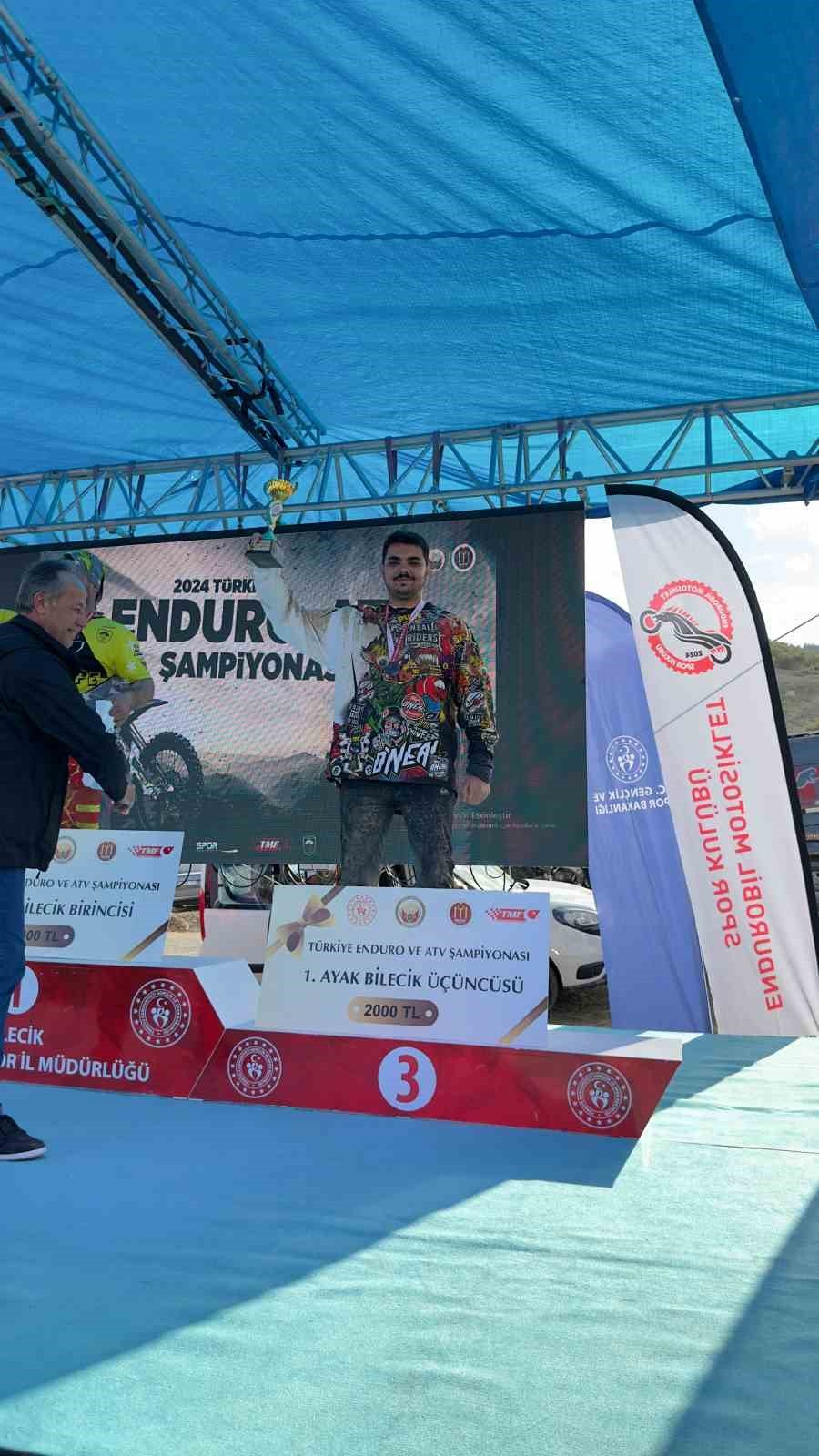 Eskişehirli Sporculardan Türkiye Enduro Ve Atv Şampiyonası’nda Derece
