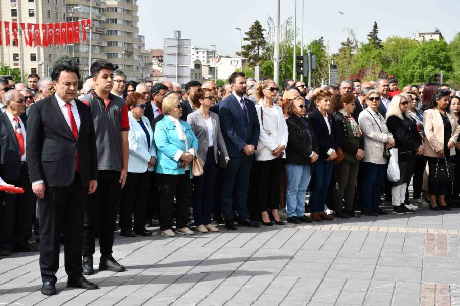 Kayseri’de 23 Nisan Ulusal Egemenlik Ve Çocuk Bayramı Kutlandı