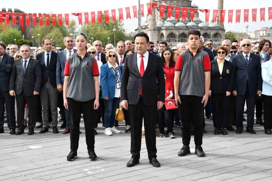 Kayseri’de 23 Nisan Ulusal Egemenlik Ve Çocuk Bayramı Kutlandı