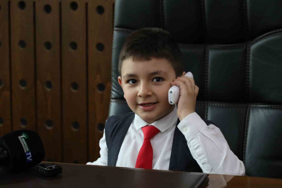 Başkan Kurt’un Makamı Çocuklara Emanet