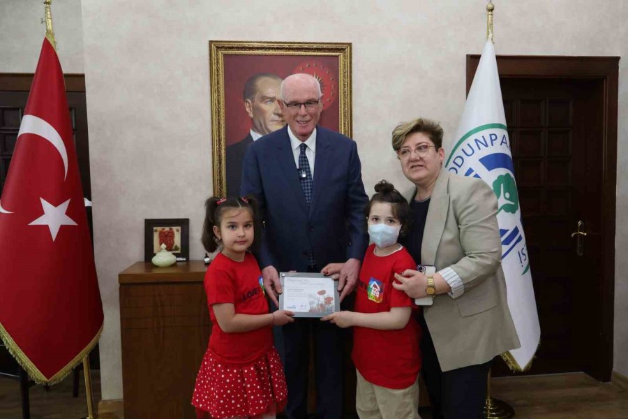 Başkan Kurt’un Makamı Çocuklara Emanet